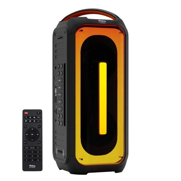Caixa de Som Philco PCX6700 650W, Bluetooth, Luzes e Bateria