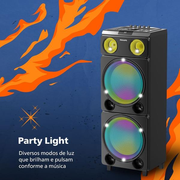 Imagem de Caixa de Som Philips Party Speaker 2400W TAX5509