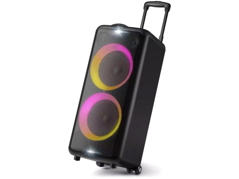 Imagem de Caixa de Som Philips Party Speaker TAX5208/78 - Bluetooth Ativa Portátil 1600W USB