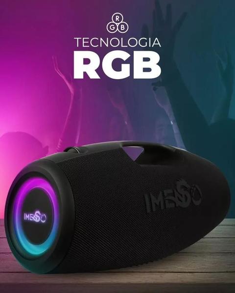 Imagem de Caixa De Som Portátil Bluetooth Imenso X26 120w Ipx6 Bivolt