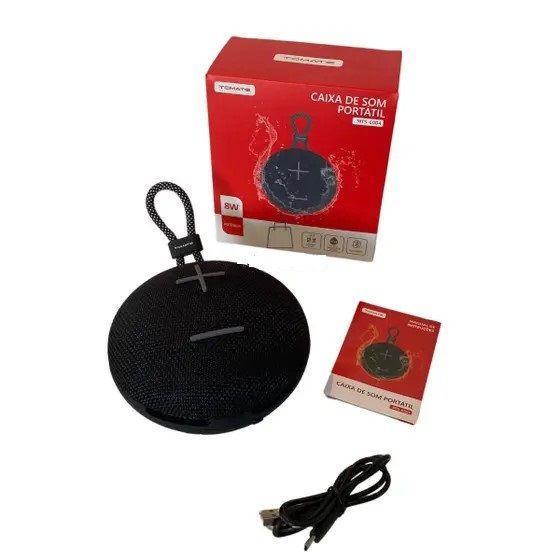 Imagem de Caixa de Som Portátil Bluetooth V5.2 Resistente a Água 8w TOMATE MTS-6004