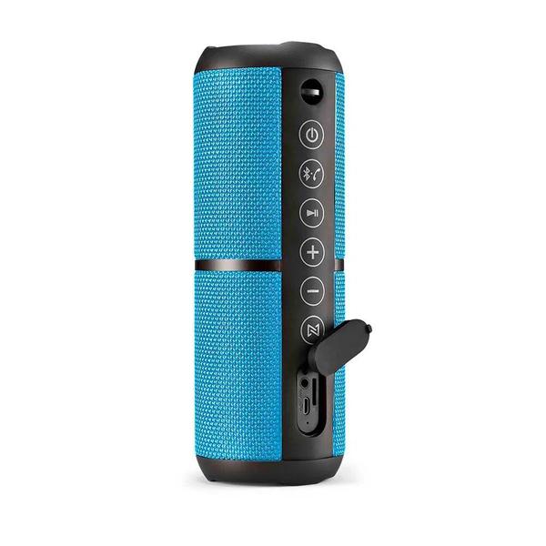 Imagem de Caixa de Som Portátil Multilaser Pulse Bluetooth Speaker Wave II SP375 Azul