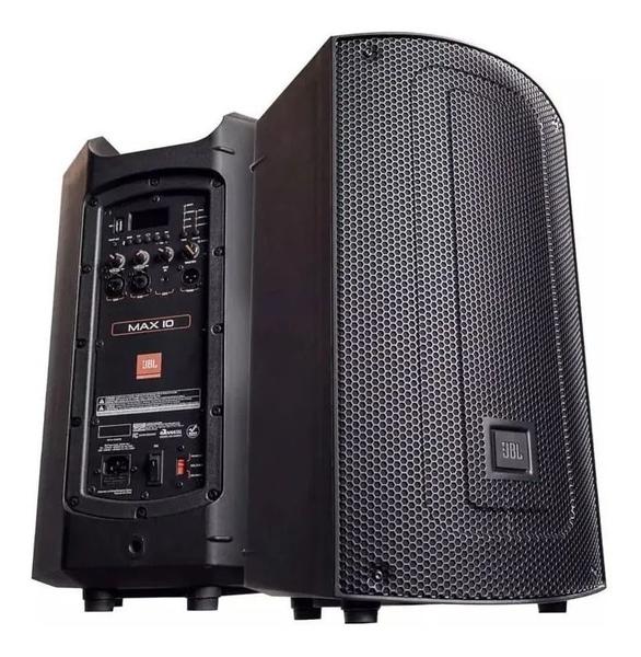 Imagem de Caixa de Som Profissional Ativa JBL Max 10 BT/USB/Aux/Entrada Microfone 250 Watts Rms - 110/220v