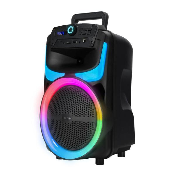 Imagem de Caixa de Som Pulse Burst 250W RMS 8” LED RGB Bluetooth AUX USB FM - SP402E