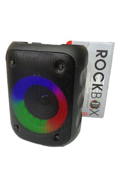 Imagem de Caixa de Som ROCKBOX  AL-3078 Com Led - Altomex