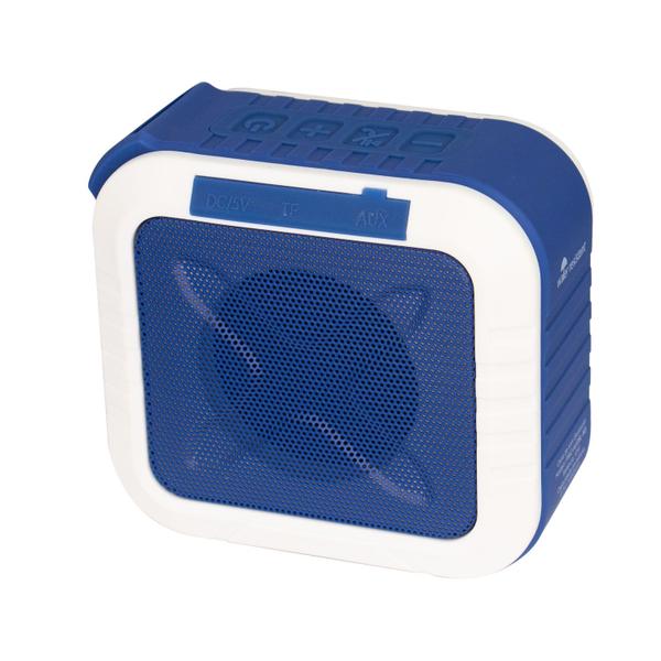 Imagem de Caixa de som Speaker Elg PWC-Audbl-NB Red Nose - SD/Aux - P2XP2 - 10W - Azul