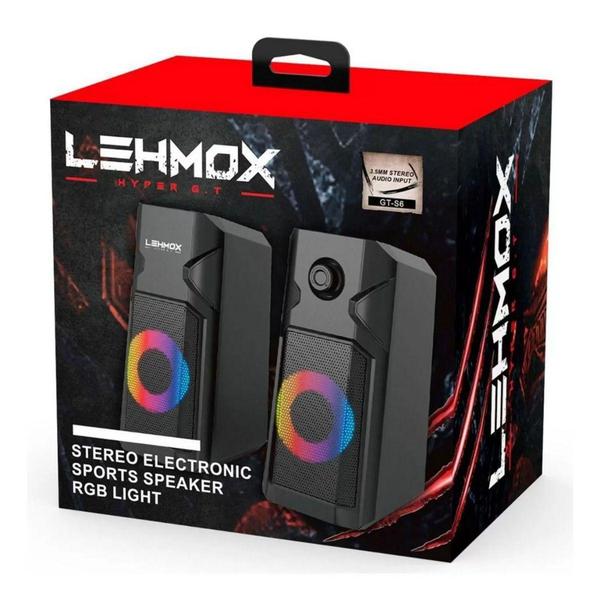 Imagem de Caixa De Som Stereo Computer Sports Speaker Lehmox Gt-s6