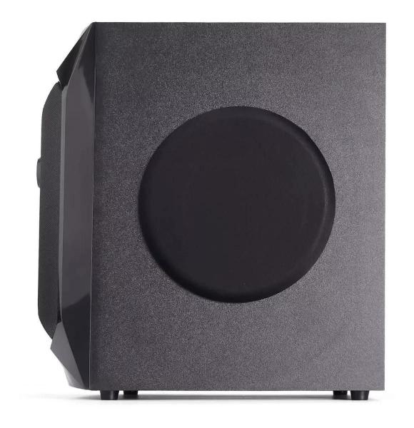 Imagem de Caixa De Som Subwoofer 2.1 Kp-Ro816 Bluetooth Usb Aux Fm 70W