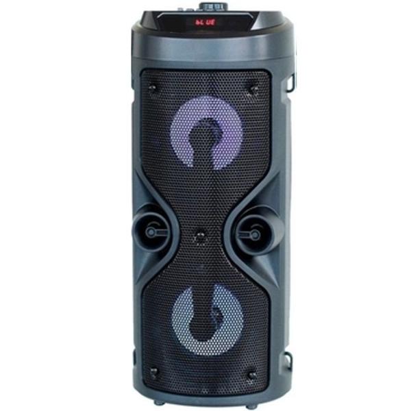 Imagem de Caixa De Som Subwoofer Bluetooth Rádio Fm Usb Com Microfone e controle Remoto- ATURN SHOP