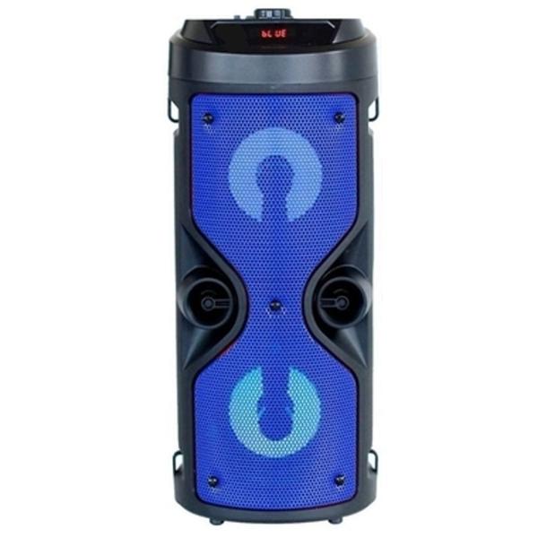 Imagem de Caixa De Som Subwoofer Bluetooth Rádio Fm Usb Com Microfone e controle Remoto- ATURN SHOP