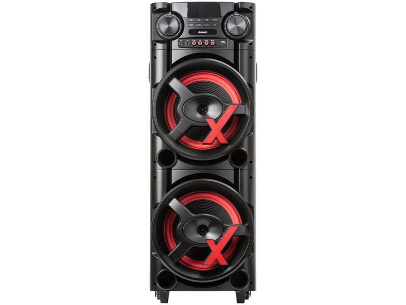 Caixa de Som Torre Amvox ACA 1900 NEW x SFM - Bluetooth 1900W Amplificada Caixa de Som Torre Amvox ACA 1900 NEW x SFM - Bluetooth 1900W Amplificada
