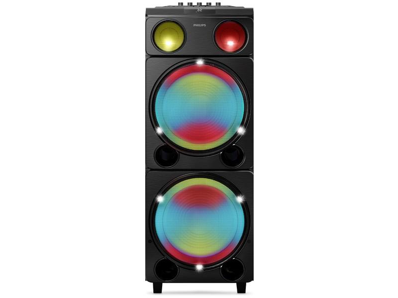Caixa de Som Torre Philips Party Speaker TAX5509/78 Caixa de Som Torre Philips Party Speaker TAX5509/78