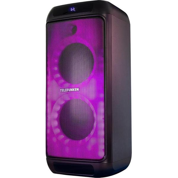 Imagem de Caixa de Som Torre Telefunken ULTRABOX-6, LED, 600W RMS, Preto - TFULTRABOX6