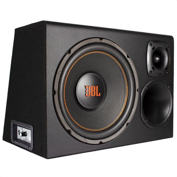 Imagem de Caixa de Som Trio Amplificada Exclusive Subwoofer JBL 12 Polegadas 350W RMS 4 Ohms