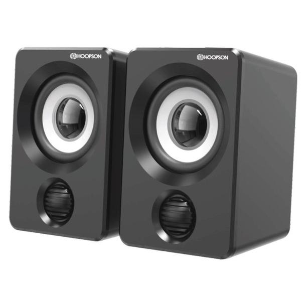 Imagem de Caixa de som usb/p2 hoopson 6w rms cx-pc019pt preto