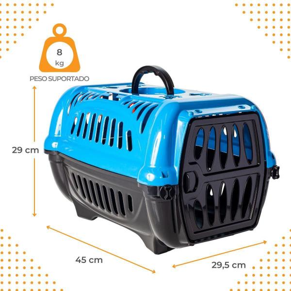 Imagem de Caixa De Transporte Cães Gato Bolsa Pet Até 8 Kg Kennel