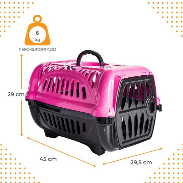 Imagem de Caixa de Transporte Cães Gato Bolsa Pet Até 8 kg Kennel