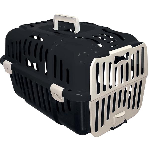 Imagem de Caixa De Transporte Joy N1 Furacão Pet Para Cães E Gatos Até 6kg - BLACK