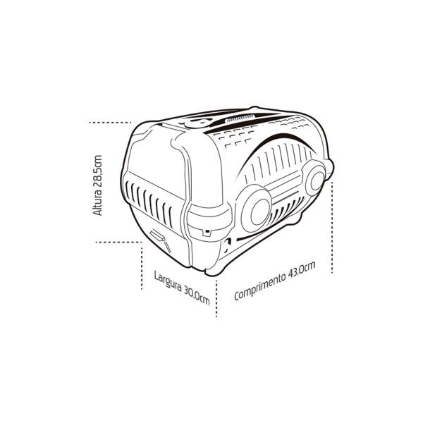 Imagem de Caixa de transporte Luxo Furacão Pet n1