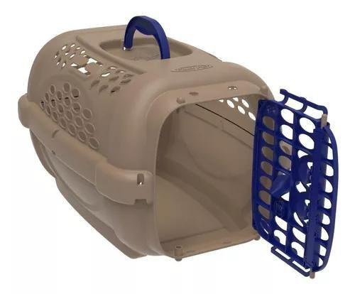 Caixa De Transporte Para Cães e Gatos Panther Gold Nº 2 - Azul - PLAST PET Imagem de Caixa De Transporte Para Cães e Gatos Panther Gold Nº 2 - Azul