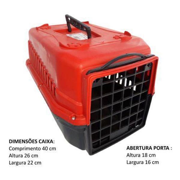 Imagem de Caixa De Transporte Para Gatos E Cães Tam. Nº1 - MEC PET