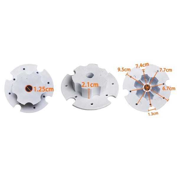 Imagem de Caixa de velocidades do motor 24V 35000RPM de alta velocidade para rodas elétricas x2