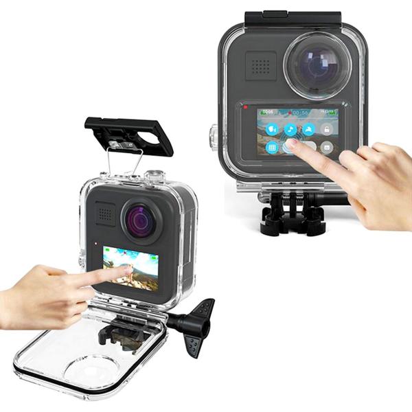 Imagem de Caixa Estanque Case Housing Fechada Touch para GoPro MAX