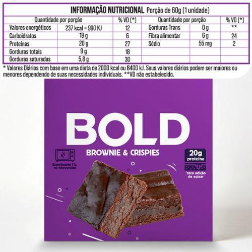 Imagem de Caixa Fechada Bold Bar - BROWNIE CRISPIES