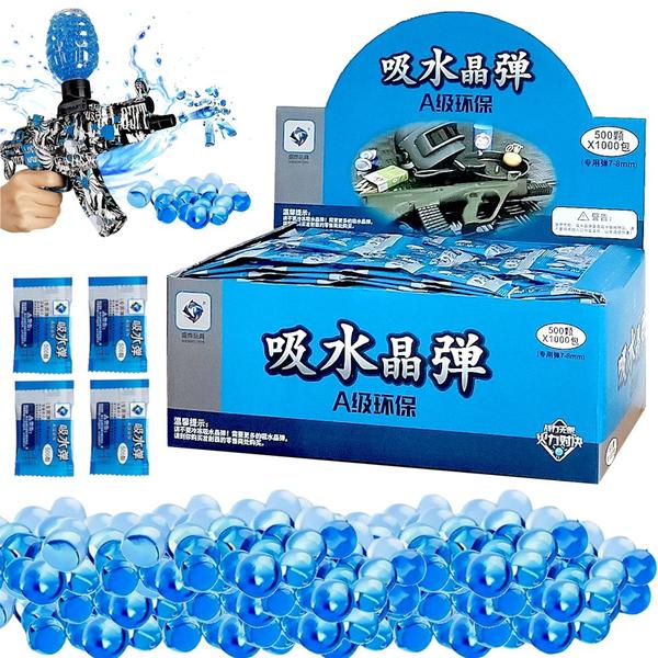 Caixa Fechada com 500.000 bolinhas Gel Orbeez para Lançadores Arminhas Atacado - Yara Imagem de Caixa Fechada com 500.000 bolinhas Gel Orbeez para Lançadores Arminhas Atacado