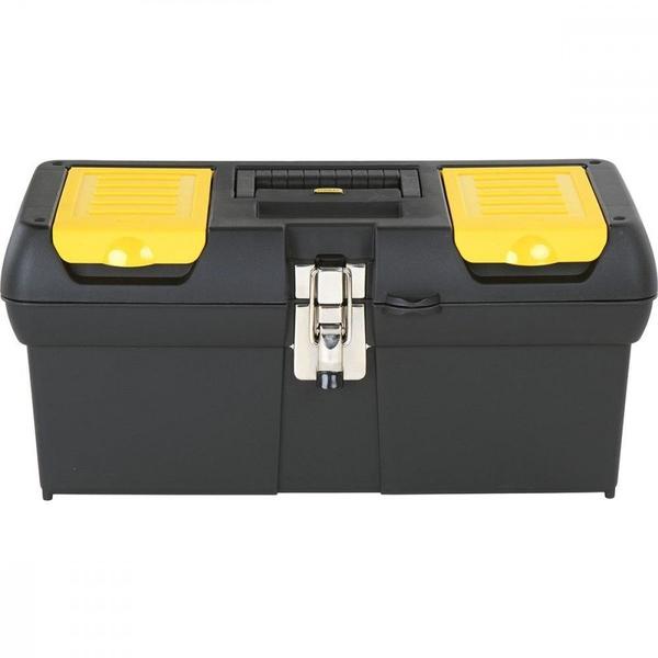 Caixa Ferramenta Stanley Plastica 16'' Fecho Metalico 16-013 Imagem de Caixa Ferramenta Stanley Plastica 16'' Fecho Metalico 16-013