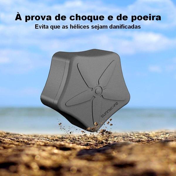 Imagem de Caixa Hélices Drone DJI Avata Sunnylife Cinza 4 Unidades