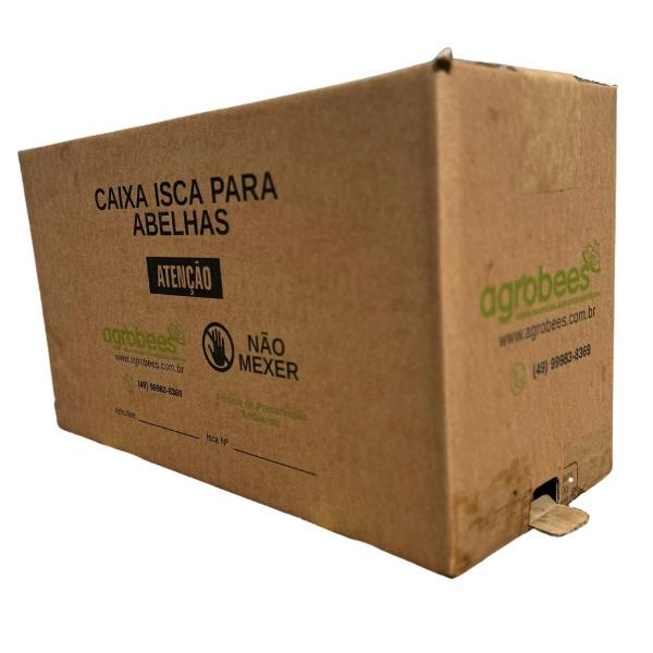Caixa Isca De Papelão Nucleo Abelha Europeia Africana Apis - Apiario Meliponario Chapecó Imagem de Caixa Isca De Papelão Nucleo Abelha Europeia Africana Apis