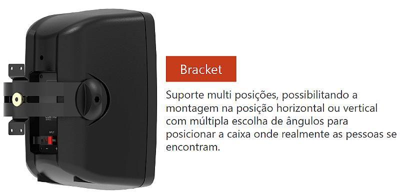 Imagem de Caixa JBl Control SA-PRO C-SA5 Kit com 4 caixas cor Preto