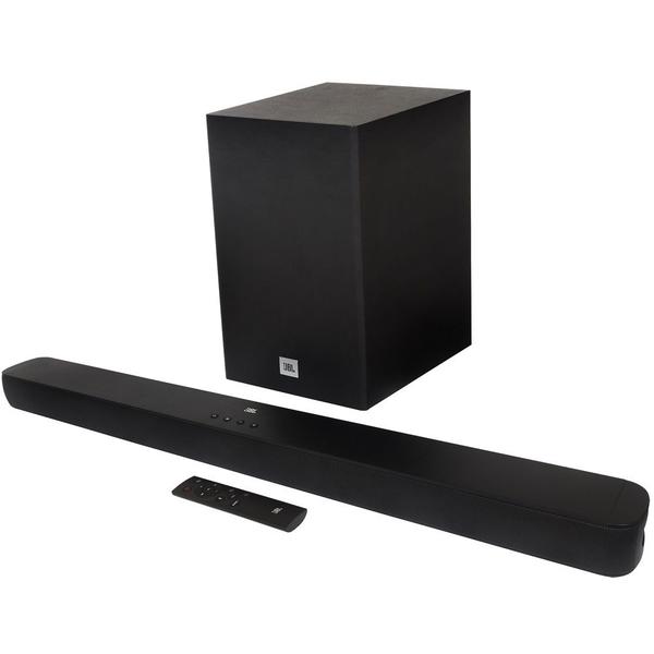 Imagem de Caixa JBL Soundbar 2.1 Canais, 110W RMS, Bluetooth, JBLSB180BLKBR, HARMAN JBL  HARMAN JBL