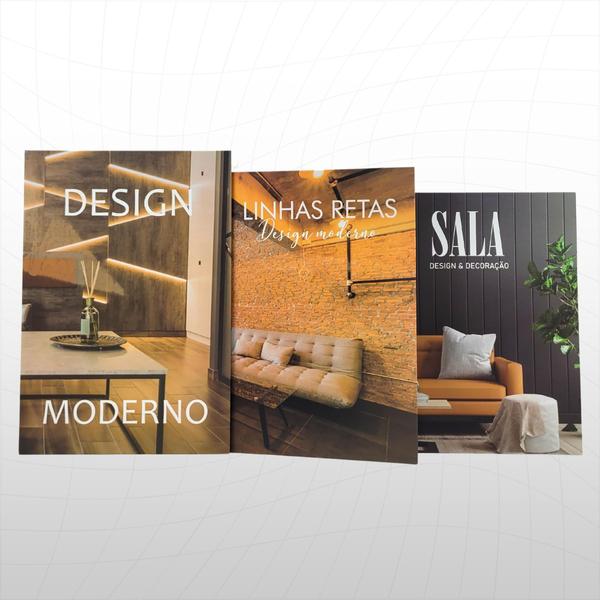 Imagem de Caixa Livro Decorativo Falso Fake Kit com 3 Porta Objetos DESIGN