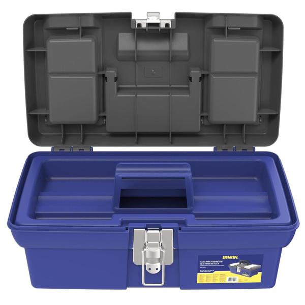 Caixa Maleta Para Ferramentas Irwin 12.5'' Trava Metálica Imagem de Caixa Maleta Para Ferramentas Irwin 12.5'' Trava Metálica
