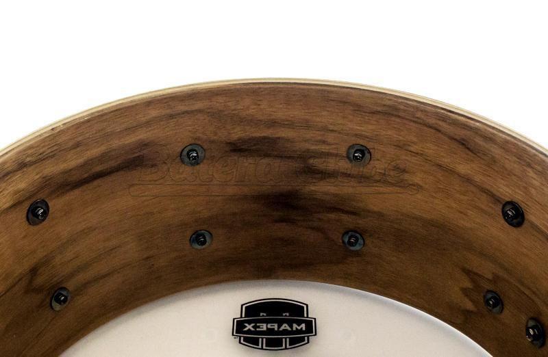 Imagem de Caixa Mapex Armory Peacemaker Maple Walnut Antique Ivory Figured Wood 14x5,5