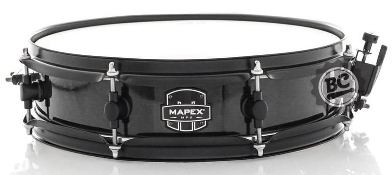 Imagem de Caixa Mapex New MPX Midnight Black 14x3,5 Piccolo Modelo Novo casco com Maple e 8 afinações
