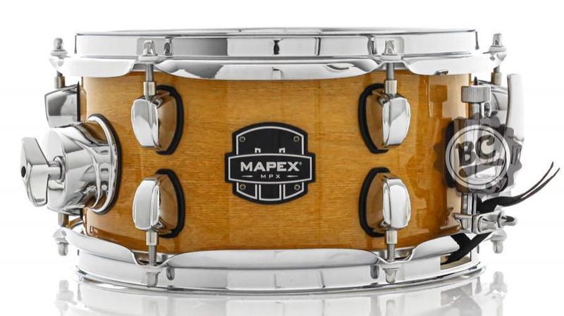 Imagem de Caixa Mapex New MPX Natural Lacquer 10x5,5 Modelo Novo casco com Maple, automático Armory e caneca