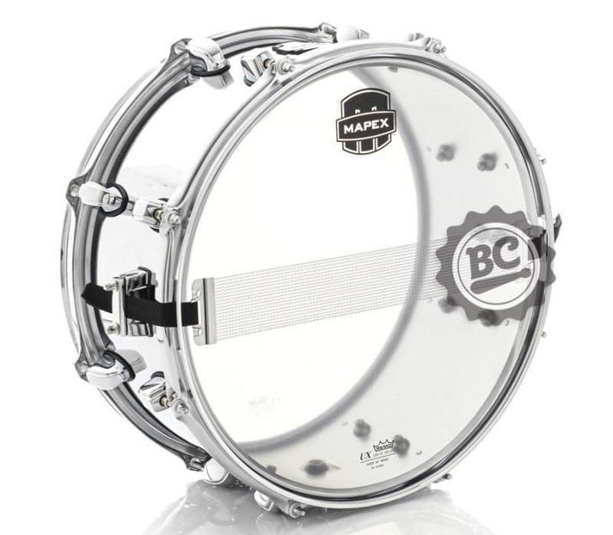 Imagem de Caixa Mapex New MPX Steel Shell 14x6,5 Modelo Novo com casco de Aço Cromado e automático Armory