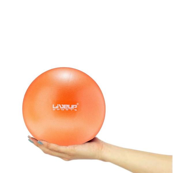 Imagem de Caixa Master 20 Unidades Overball para Pilates 25cm Laranja Liveup  Liveup Sports 