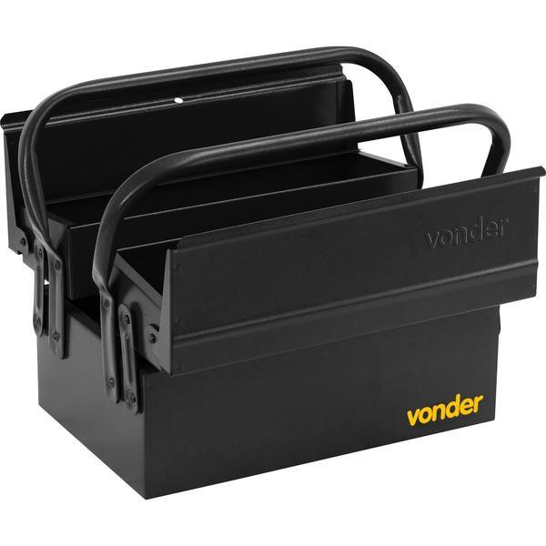Caixa metálica para ferramentas sanfodana 300X190X160mm 3 gavetas - Vonder Imagem de Caixa metálica para ferramentas sanfodana 300X190X160mm 3 gavetas - Vonder