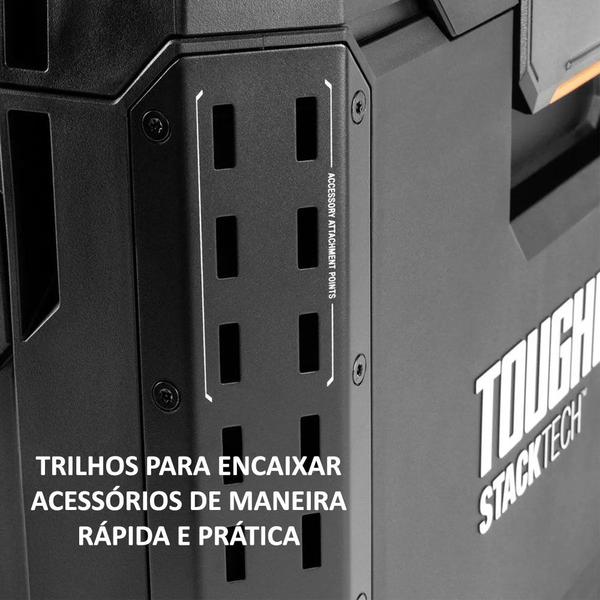 Imagem de Caixa Modular Toughbuilt Stacktech Tb-b1-b-70r Com Rodas