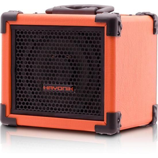 Imagem de Caixa Multiuso 20W Bluetooth/USB/SD/FM IRON 80 Laranja HAYONIK