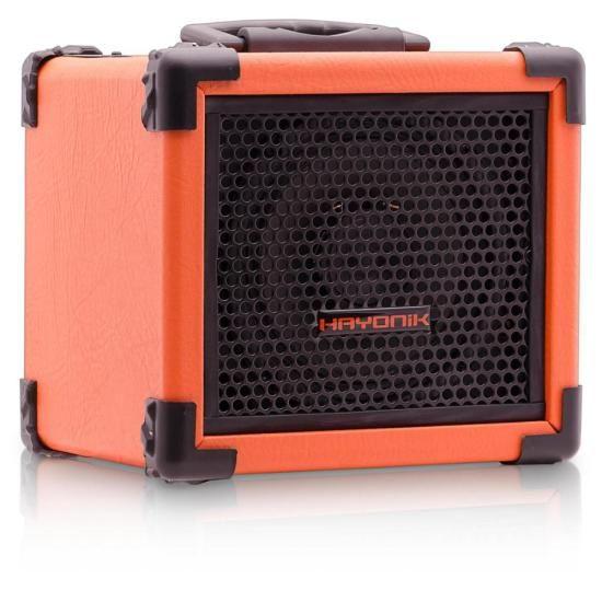 Imagem de Caixa Multiuso 20W Bluetooth/USB/SD/FM IRON 80 Laranja HAYONIK