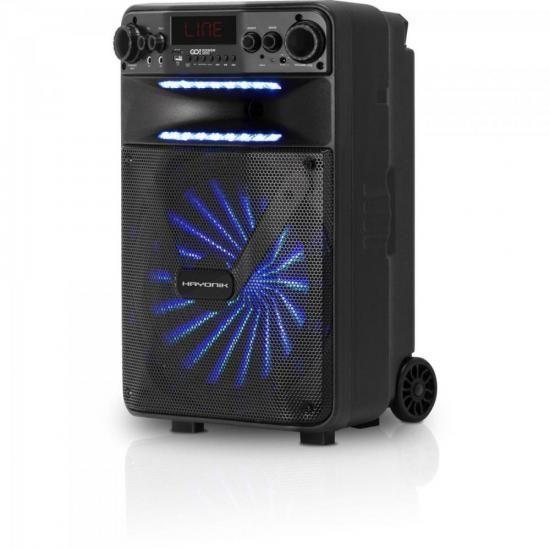 Imagem de Caixa Multiuso Portátil Bluetooth/microsd/usb/fm 100w Go!power 200 Hayonik F083