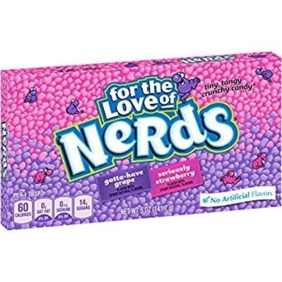 Imagem de Caixa Nerds Wonka - Sabor Uva E Morango (141,7G)