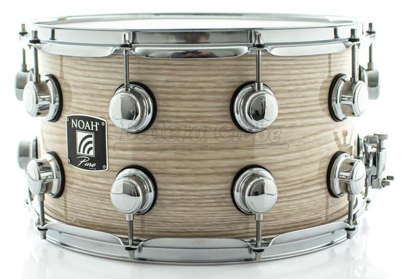 Imagem de Caixa Noah Pure Series Birch Shell Light Wood 14x8 com Aros Power-Hoop 2.3mm com Pele Williams