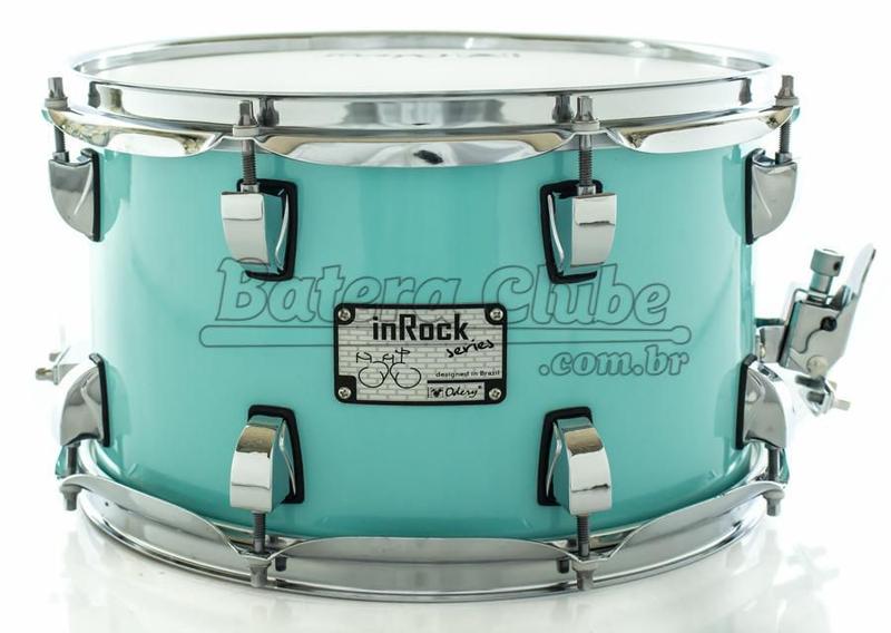 Caixa Odery inRock Surf Green 13x7 com Casco em Basswood e Acabamento de Categoria Superior - Odery Drums Imagem de Caixa Odery inRock Surf Green 13x7 com Casco em Basswood e Acabamento de Categoria Superior