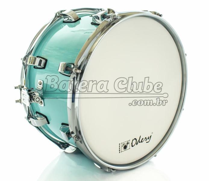Caixa Odery inRock Surf Green 13x7 com Casco em Basswood e Acabamento de Categoria Superior - Odery Drums Imagem de Caixa Odery inRock Surf Green 13x7 com Casco em Basswood e Acabamento de Categoria Superior